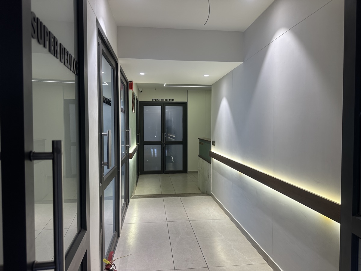 Entrance and Lobby at Procto Surgical Hospital