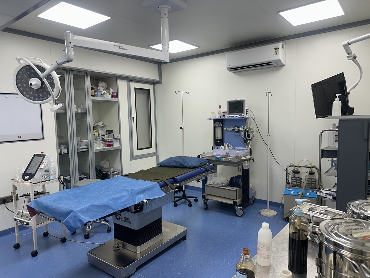 Operation Theatre (OT) at Procto Surgical Hospital