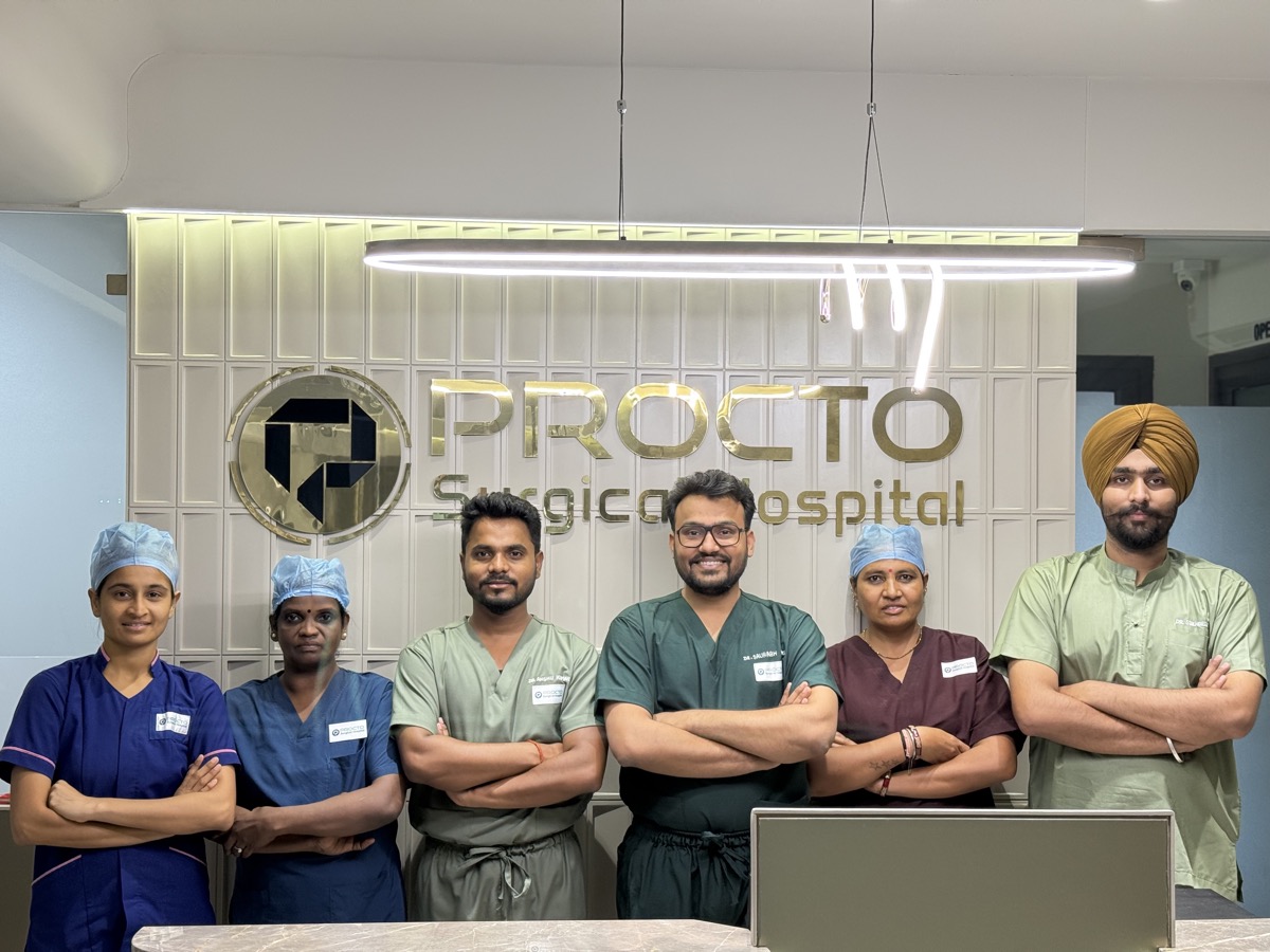 Nursing Team at Procto Surgical Hospital Ahmedabad